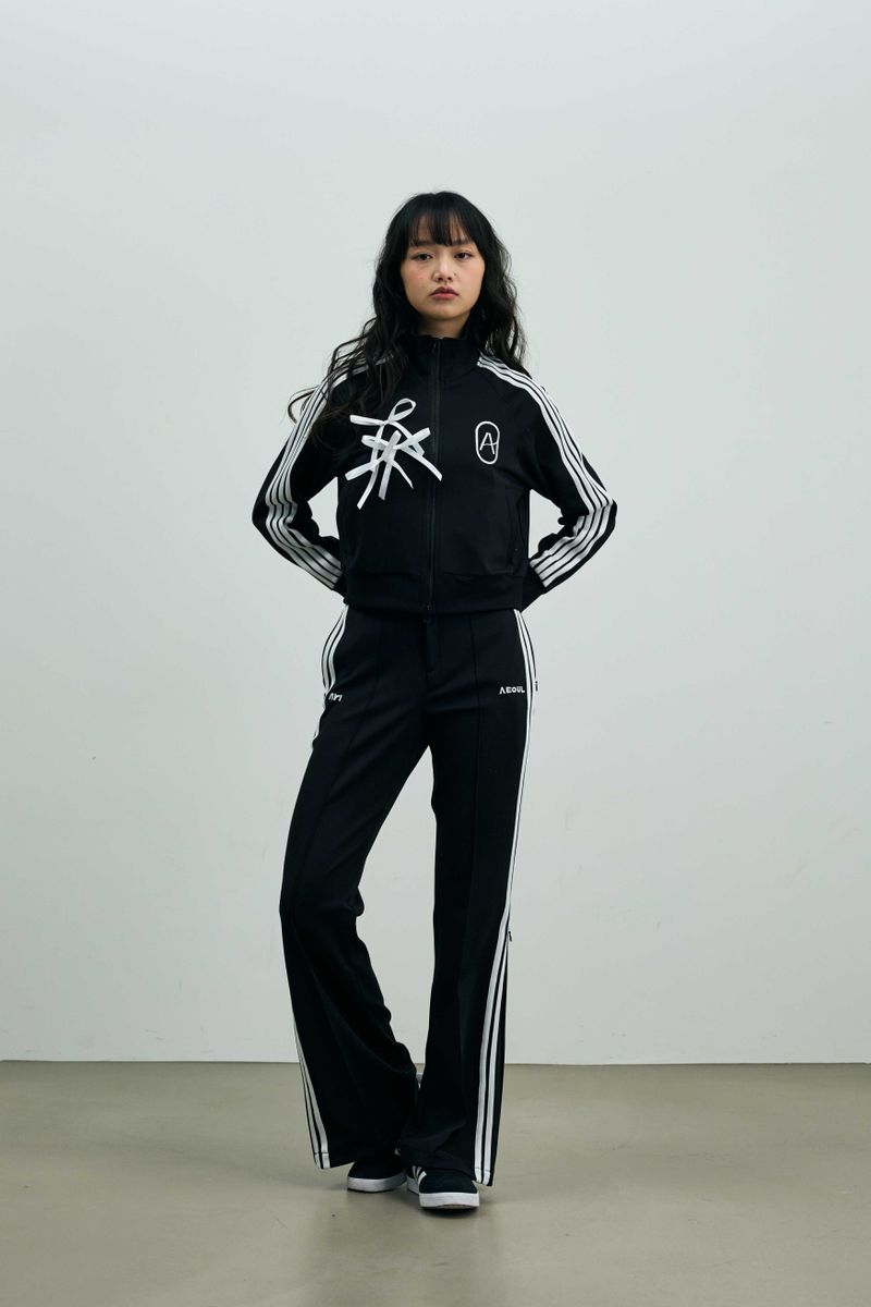 JOEL JERSEY TRACK TOP / BLACK