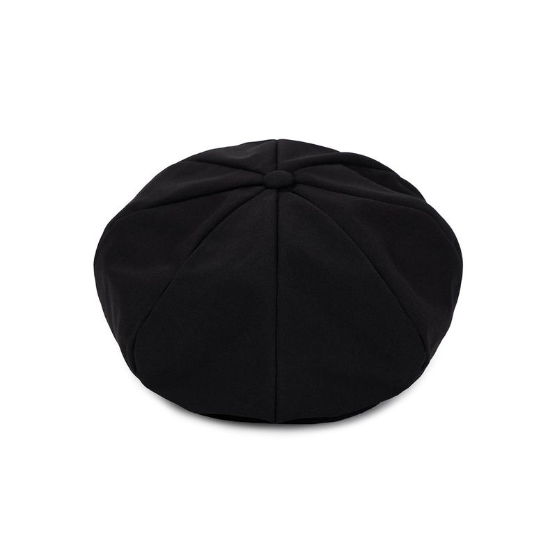 VA Stud Newsboy Cap / Black