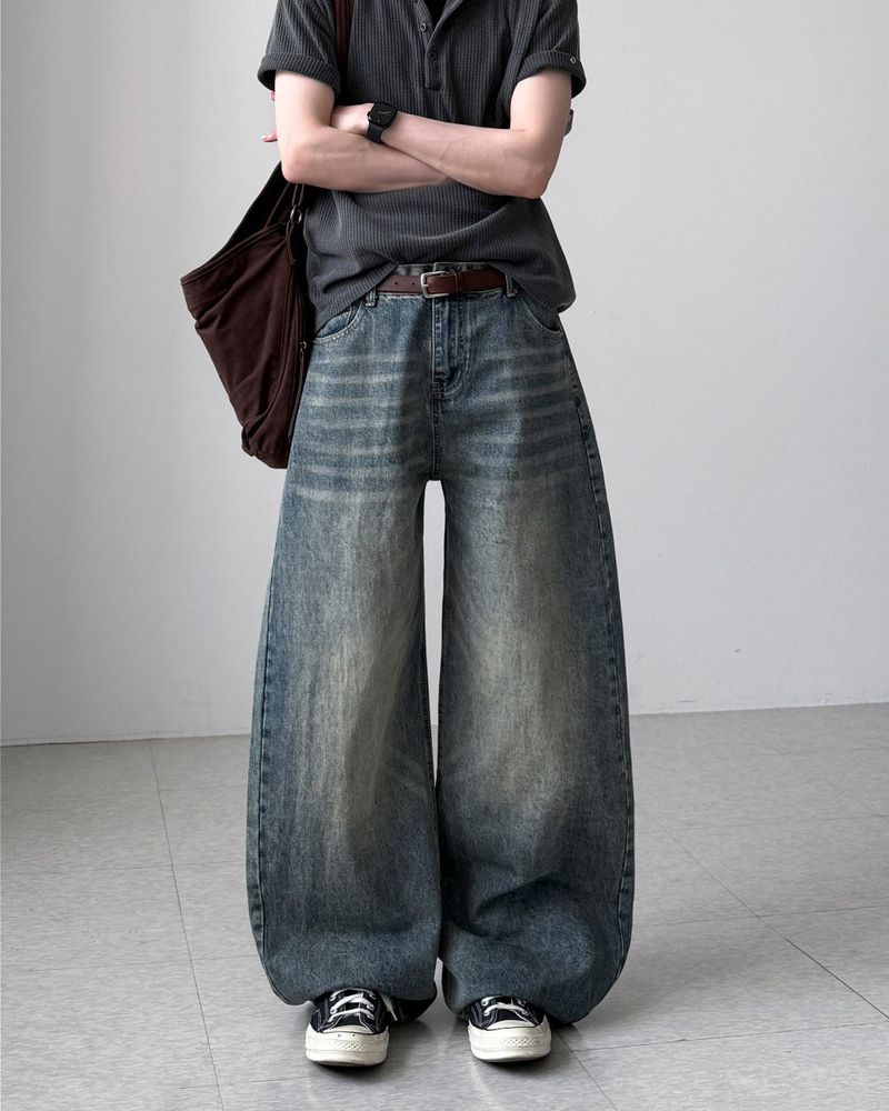 YOURNUS（ユアナス）の「Entry Balloon Wide Denim（Pants）」