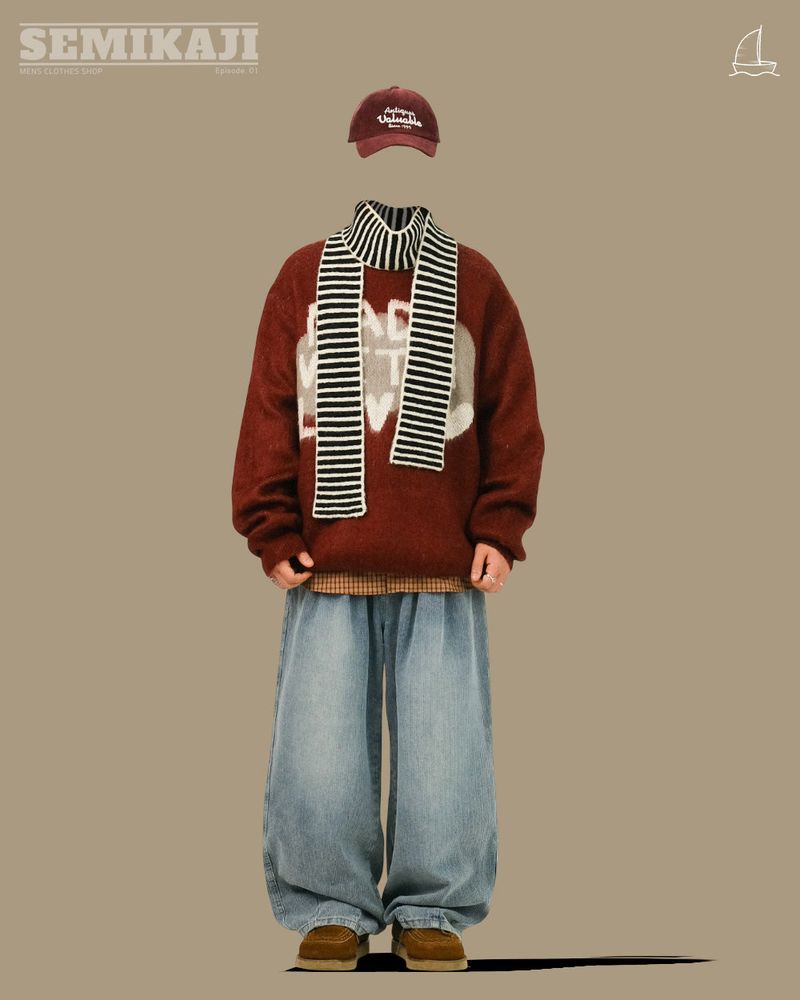 SN Check Pattern Overfit Shirts