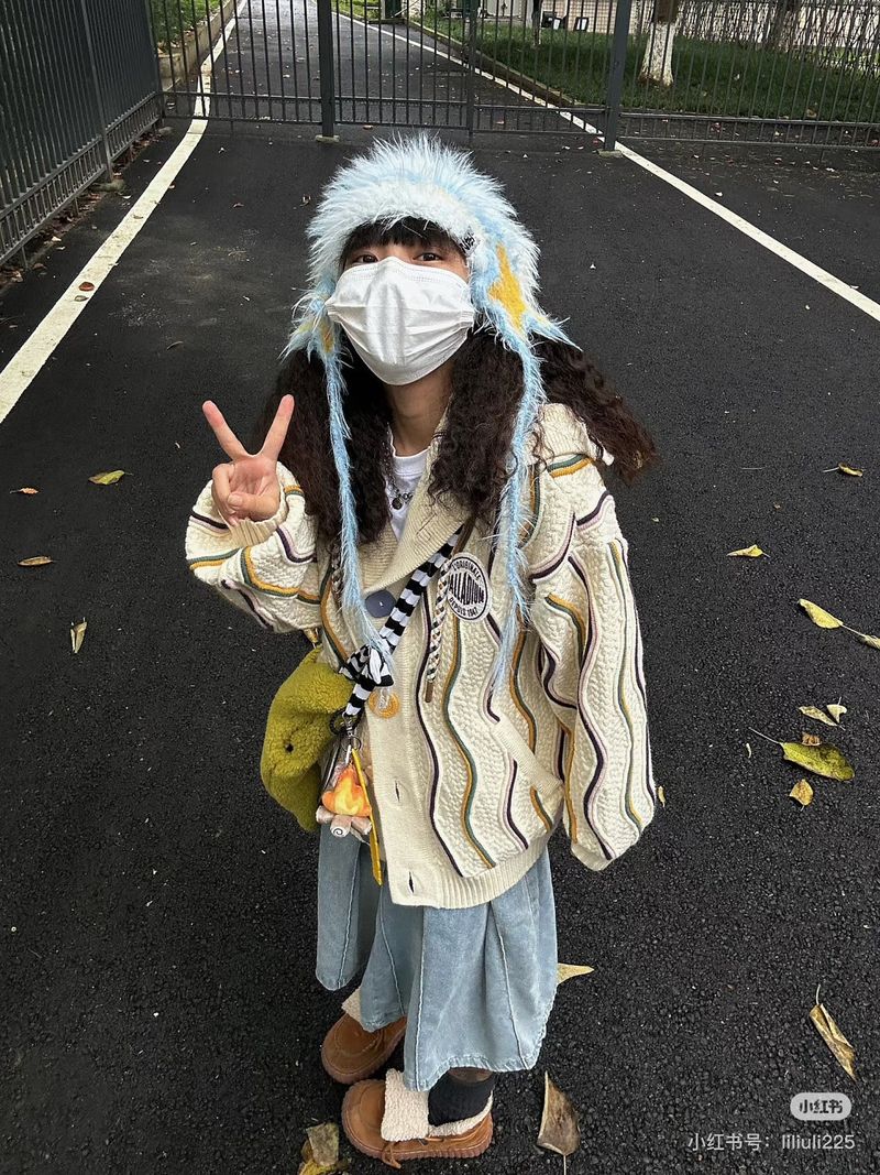 ハンドメイドクロシェパピー＆スターイヤーウォーマー
