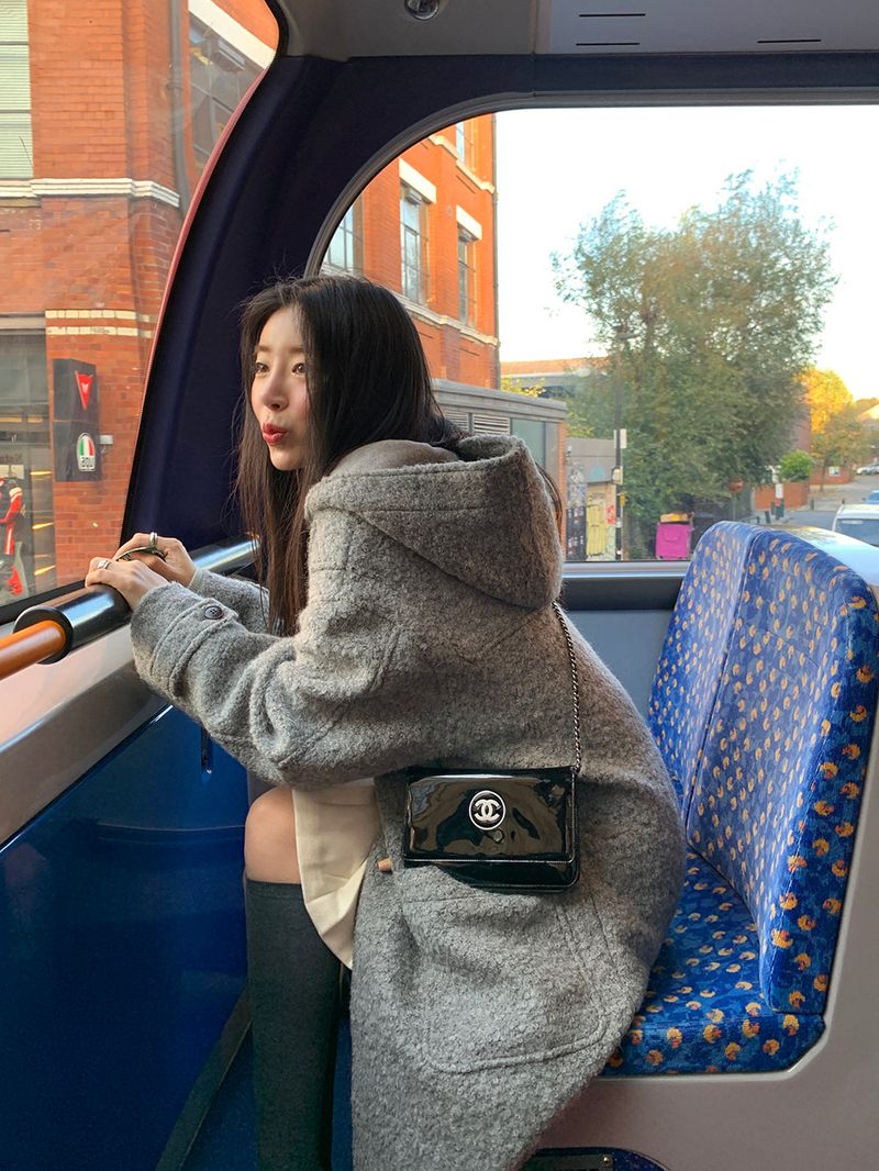 [MADE] Toit wool alpaca handmade toggle hood coat