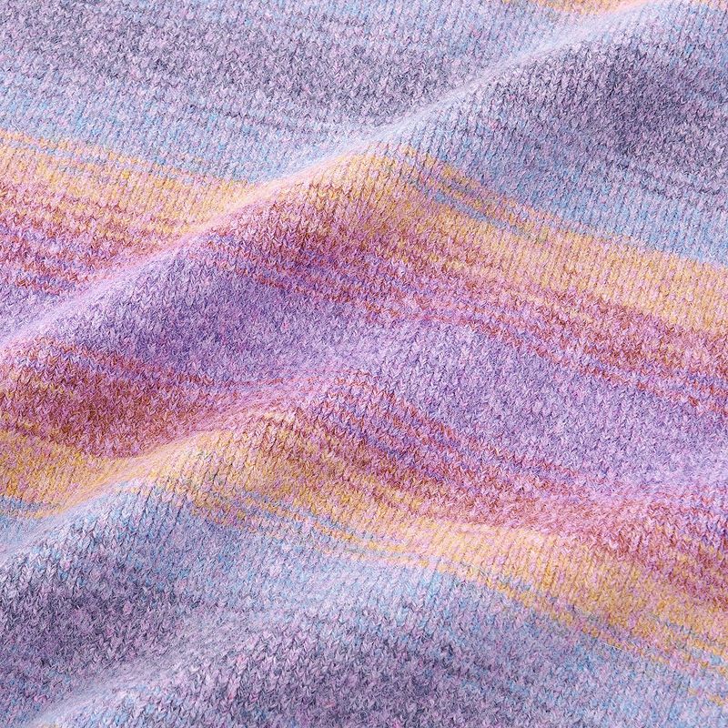 PASTEL GRADATION LONG SKIRT - PURPLE