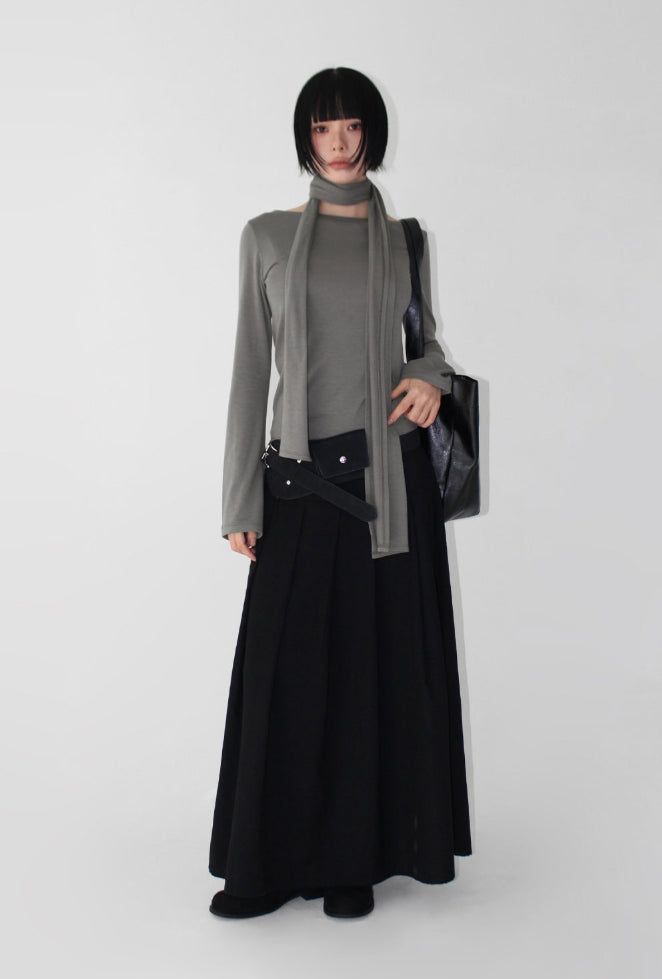 [SCARF SET] MOOD LONGSLEEVE
