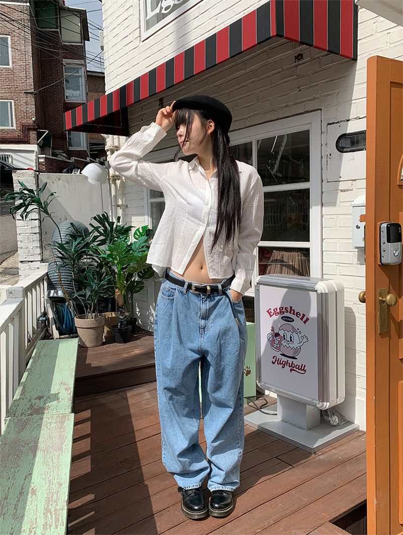 FORMAL PINTUCK JEANS