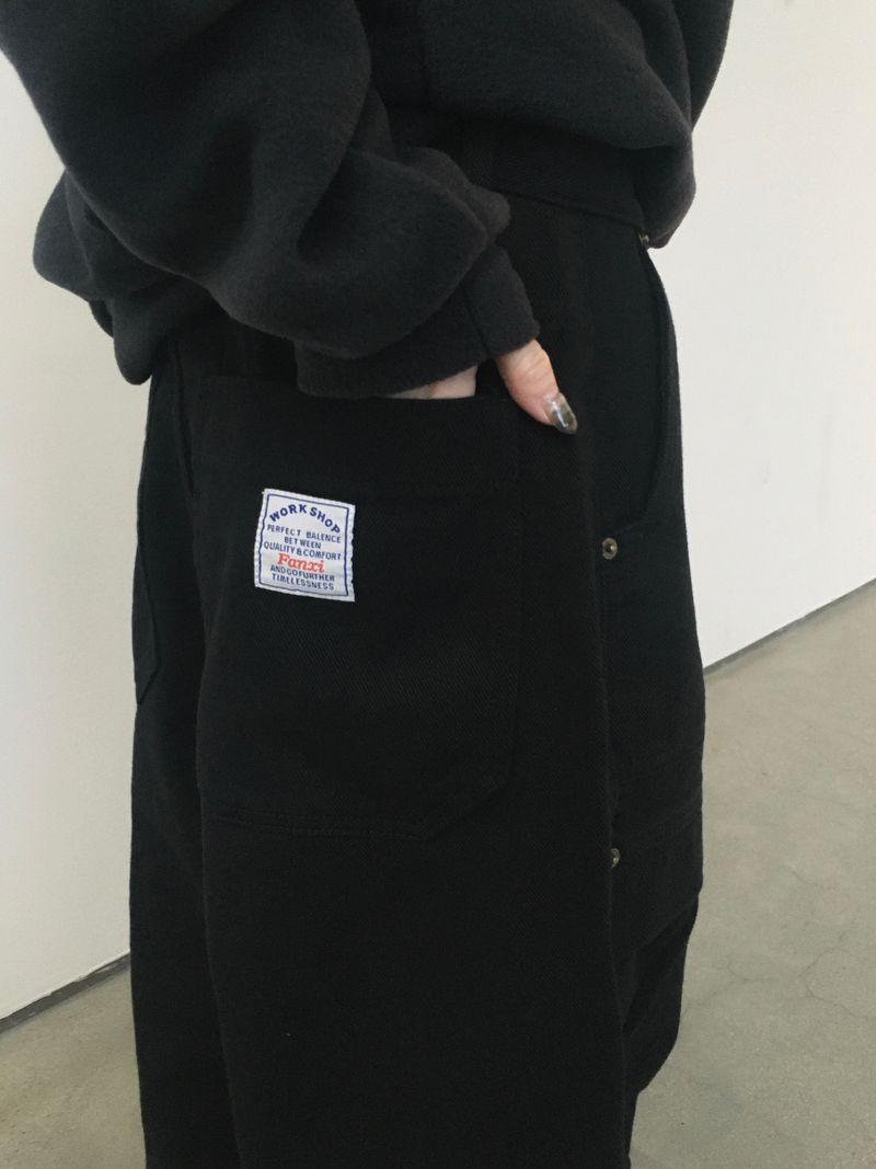 ムーブカットスナップワイドパンツ(3c)