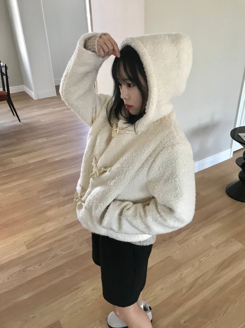 Emery short duffle coat