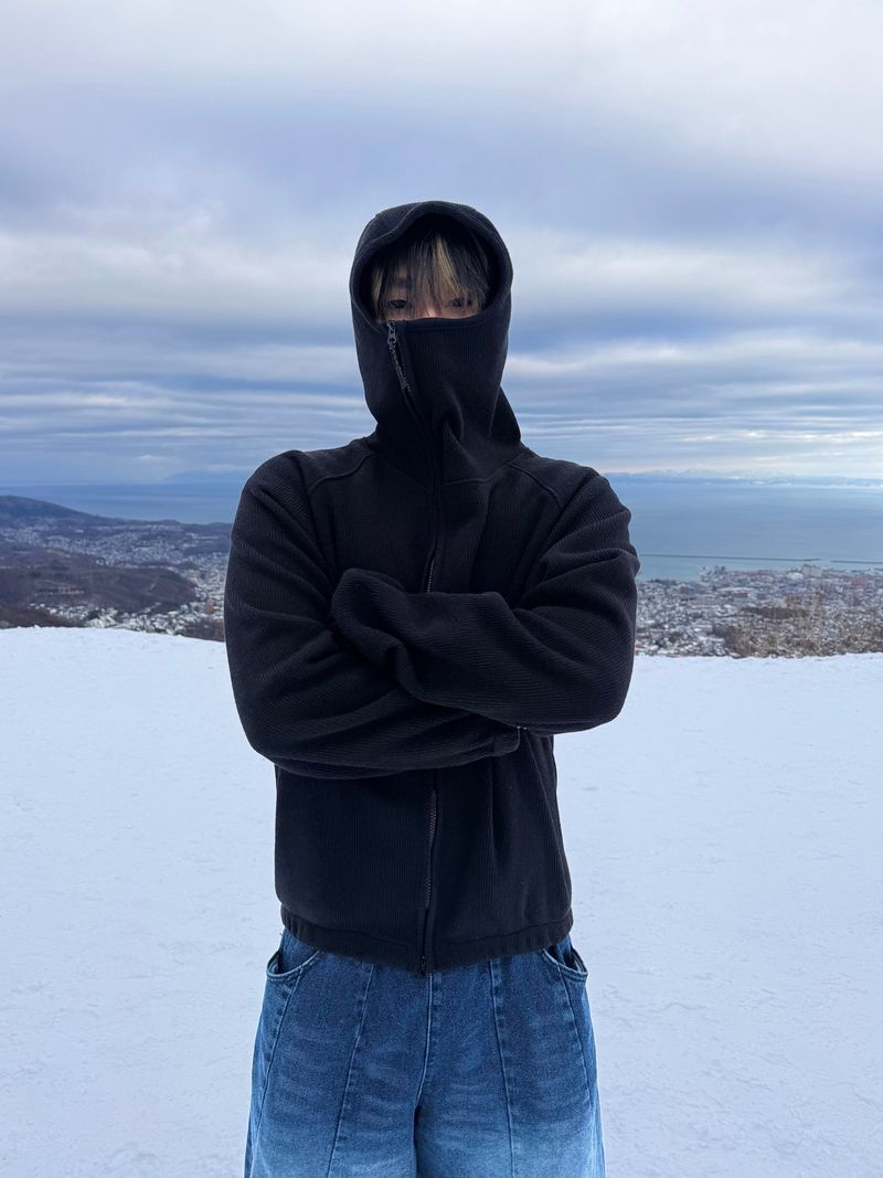 DISCERNMENT（ディサーンメント）の「Javelin high face hooded zip-up 2C（Jackets/Outerwear）」