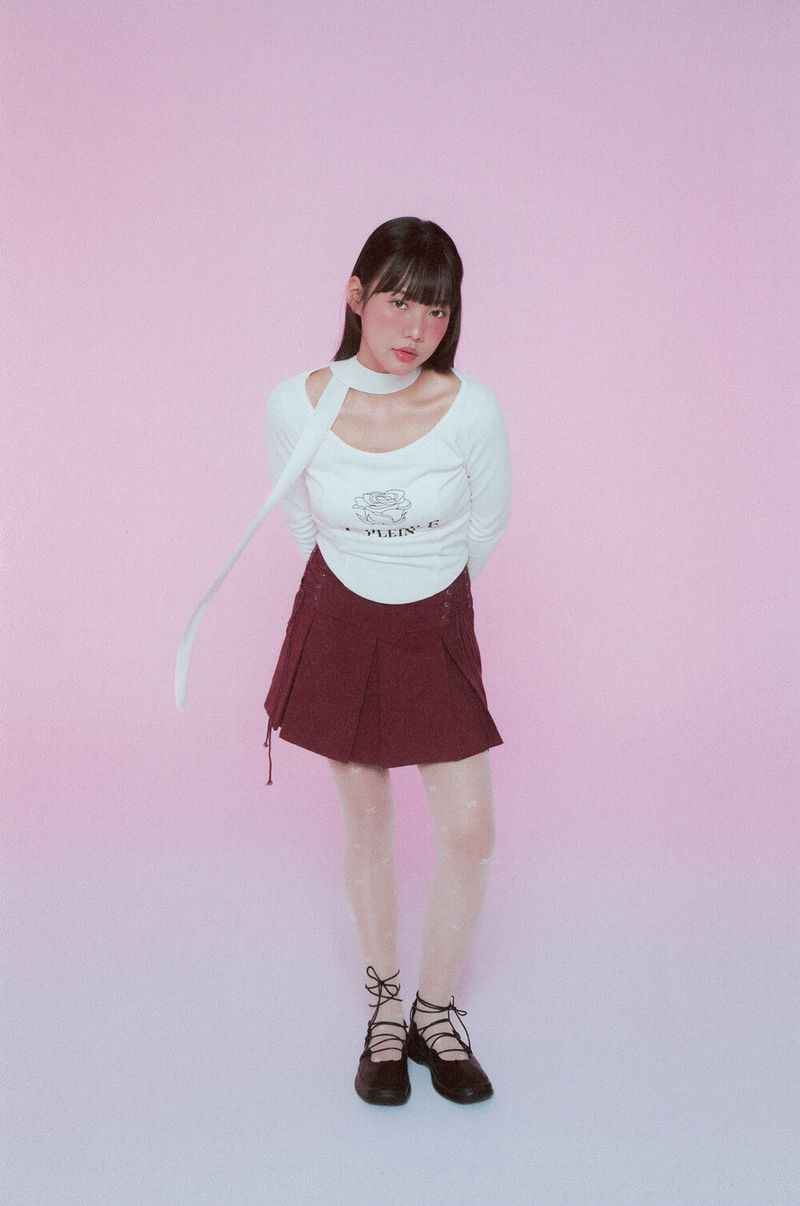 J'adore Plein Scarf T-shirts (Ivory)