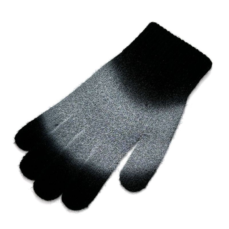 Pussycat Wool Gloves [Basic Black]