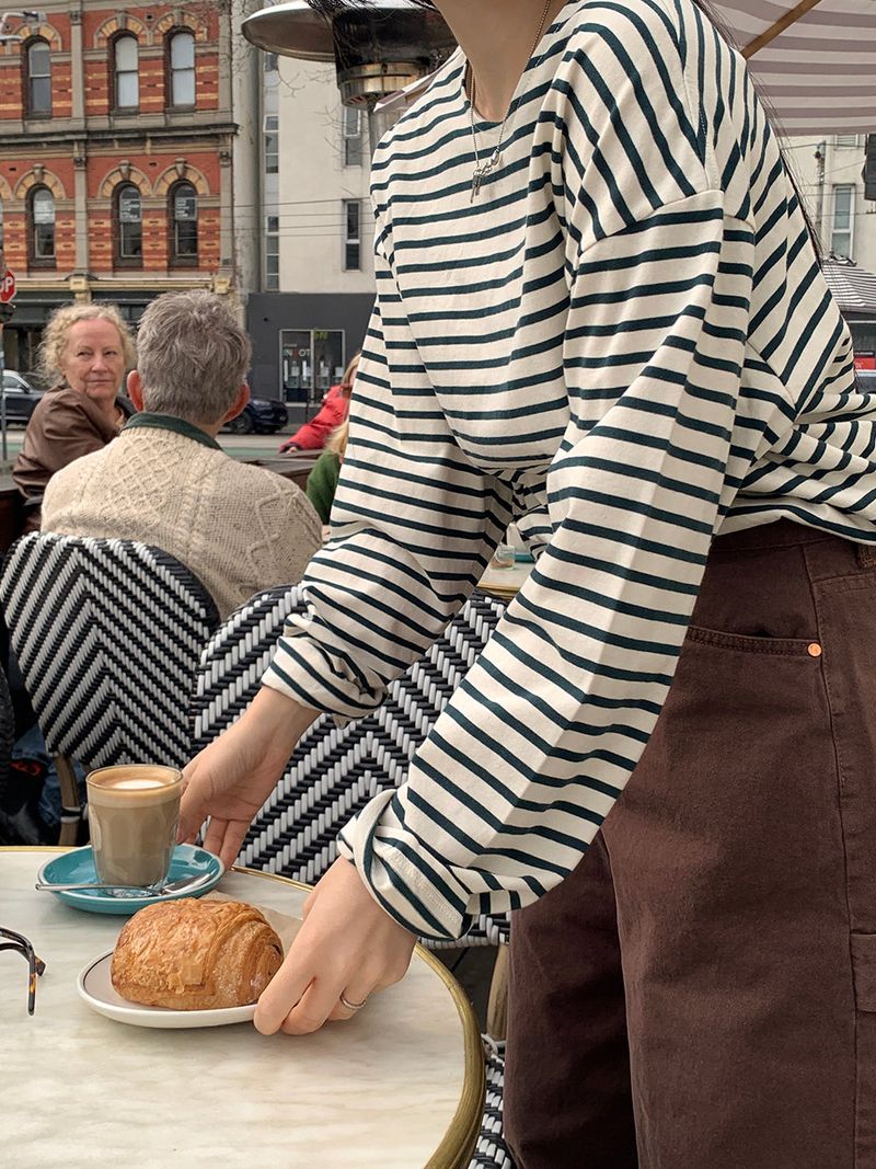 Newven Stripe Tee