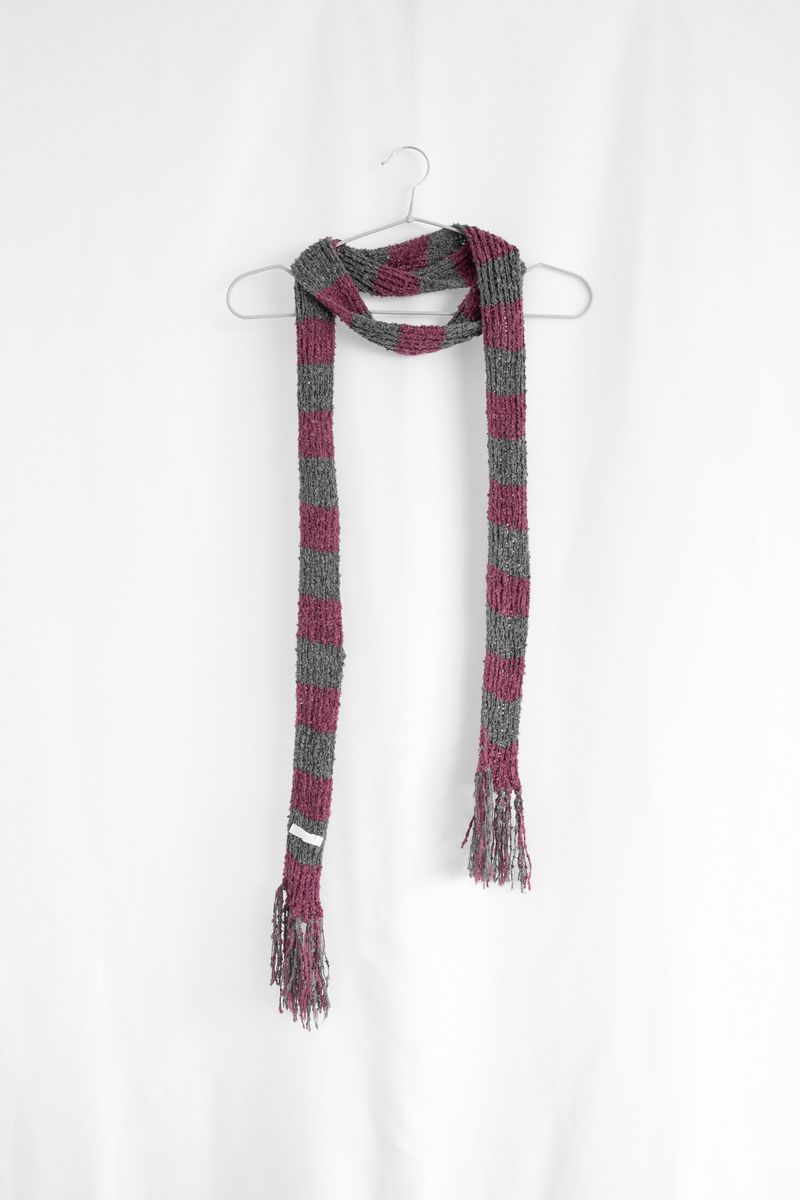 fringe knitting long muffler(5colors)