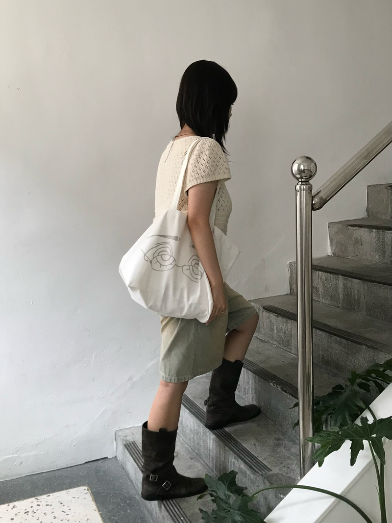 BIG NANSEE BAG - WHITE