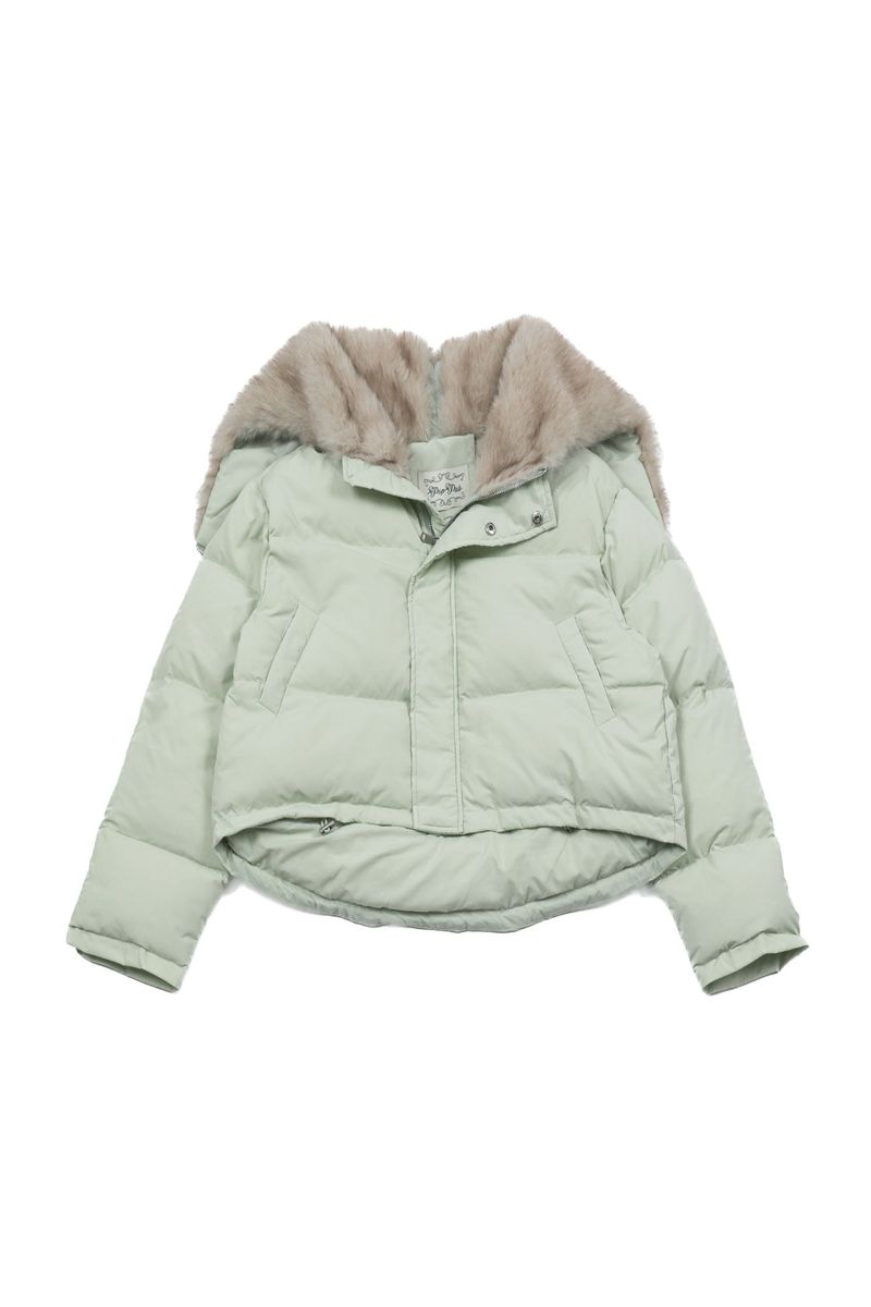 Puffer Hood Padding Jacket [Mint]