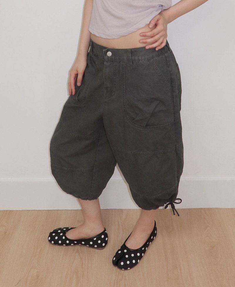 NOTHINGINCOMMON（ナッシングインコモン）の「코펜하겐 빈티지 스트링 버뮤다 팬츠（Pants）」