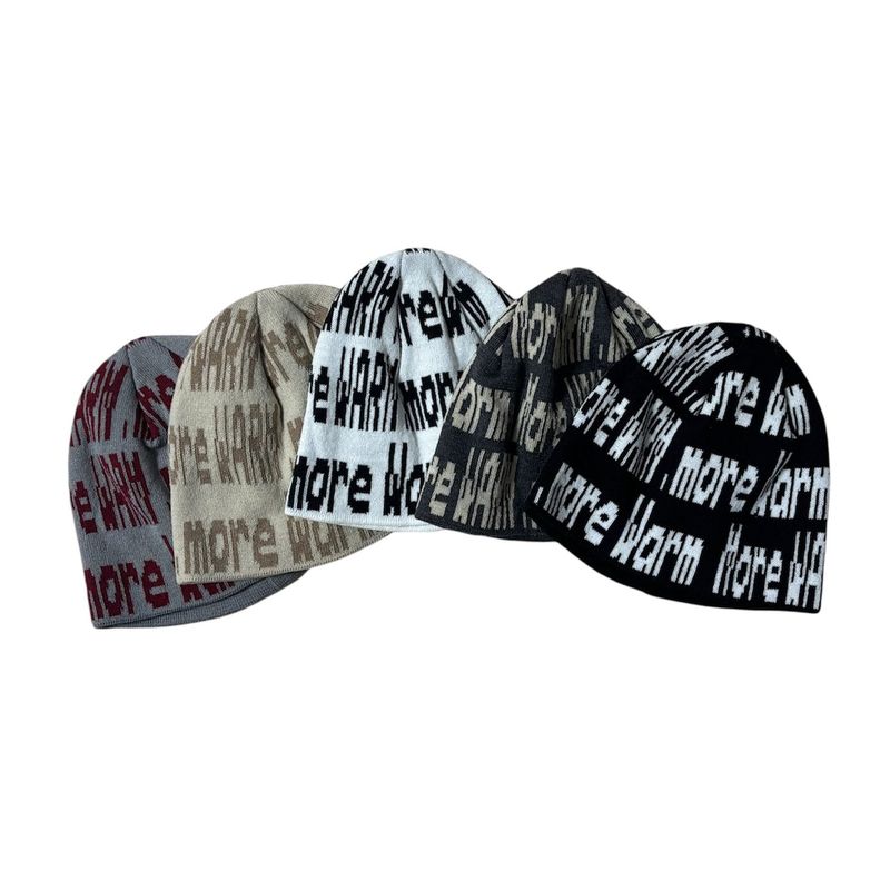 Lettering beanie