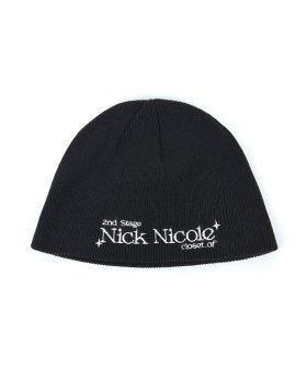 BLINK LOGO LETTERING BEANIE_NAVY