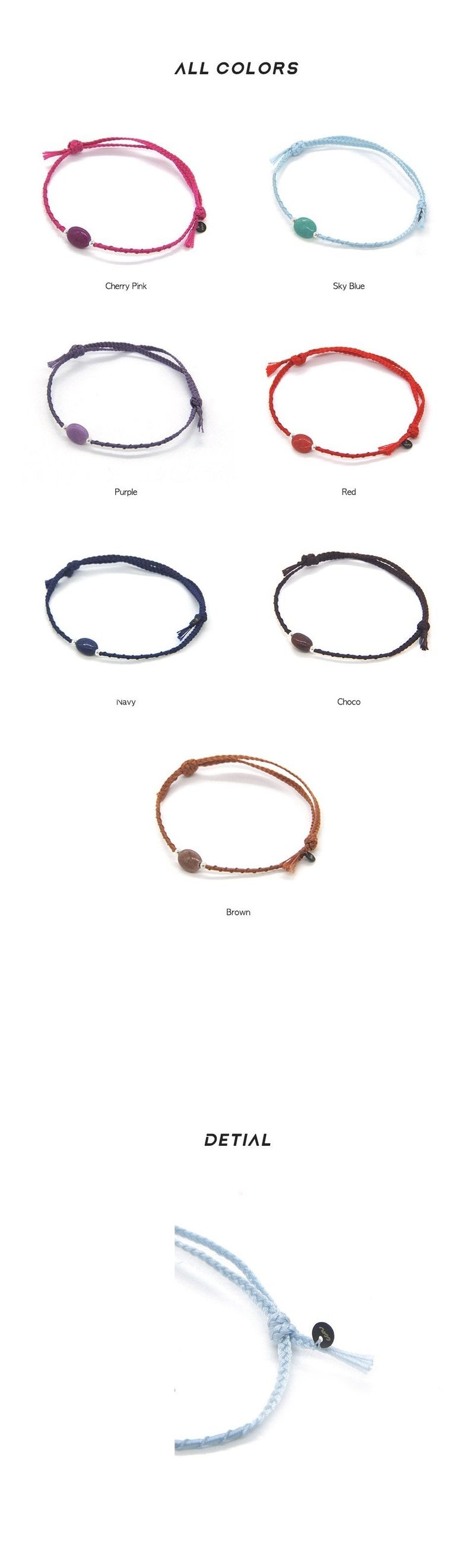 [CCNMADE] Eggring Gemstone Bracelet