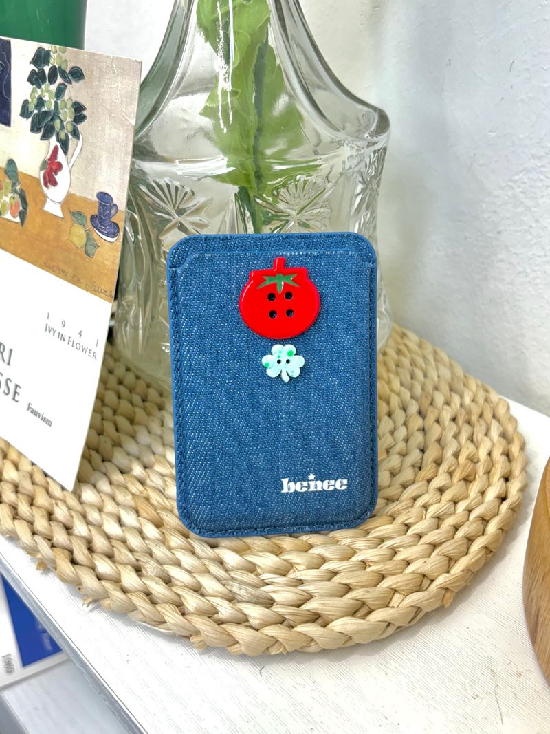 Tomato MagSafe Denim Pocket