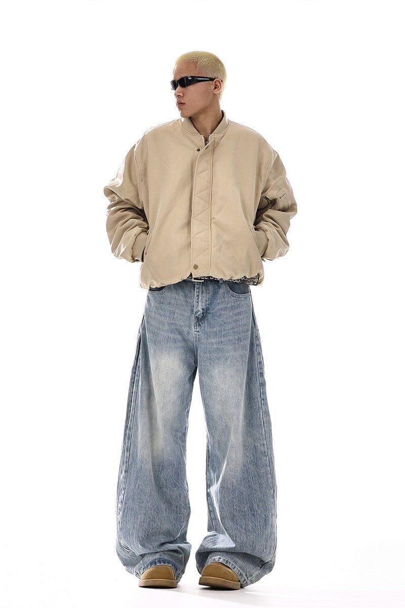 MBEXX（エムビーイーエックスエックス）の「Washed Deconstructed Wide Jeans（Pants）」