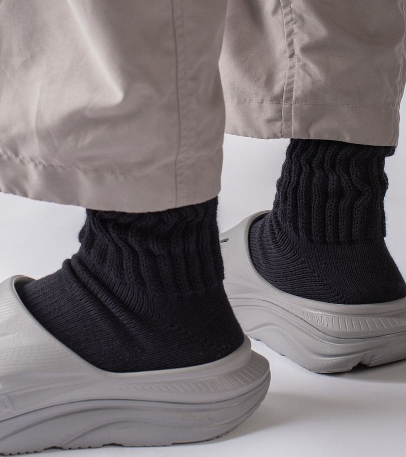 Essential O'Skool Mid-calf Casual Socks ( 3pair in)