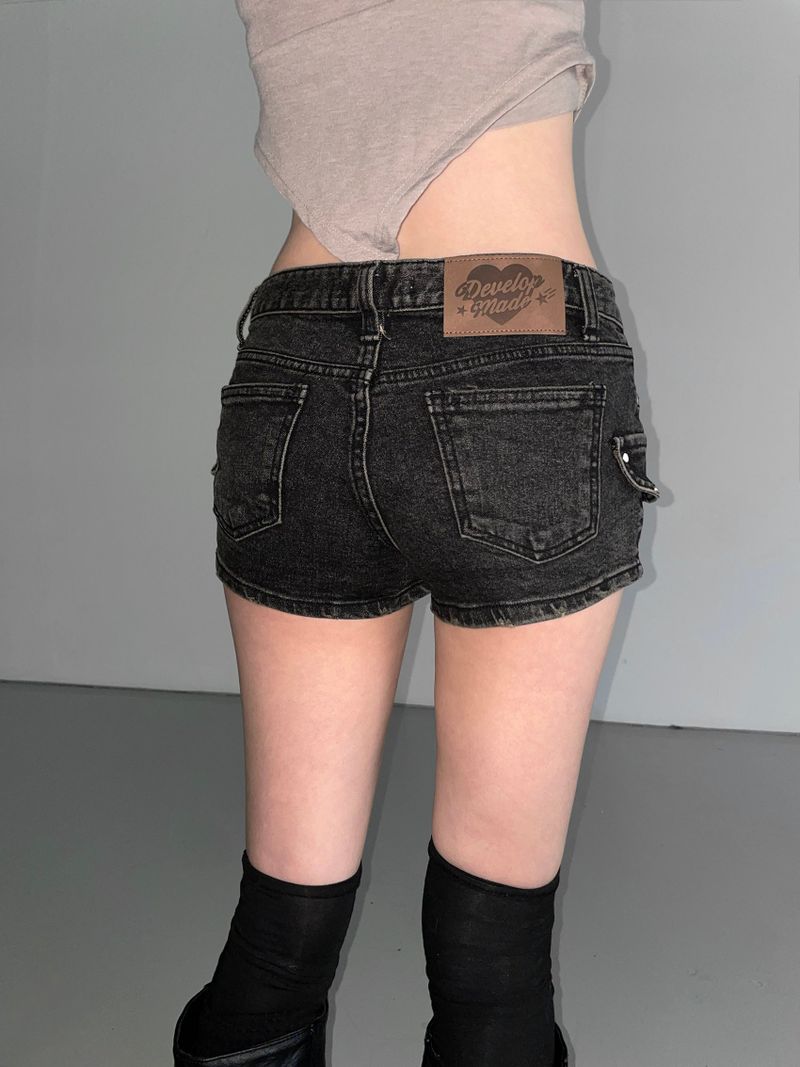 micro vintage cargo shorts