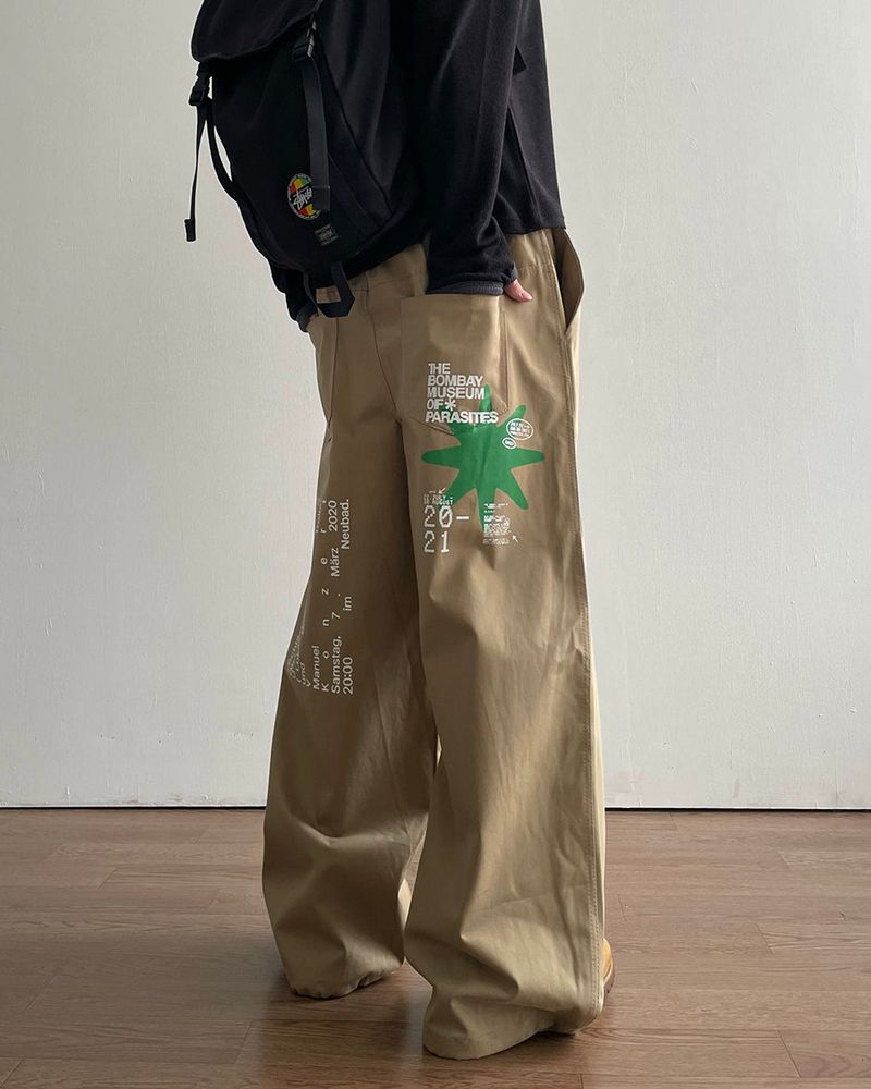 Reco Printed Cotton Pants