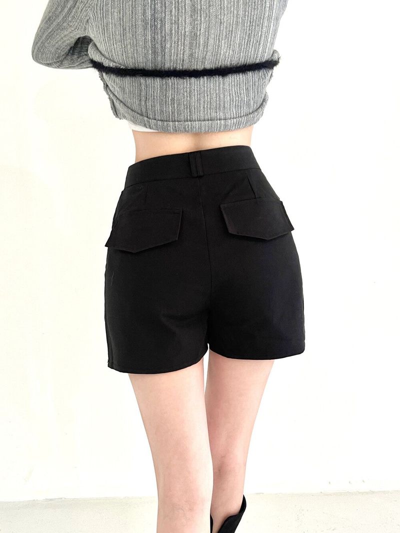 1062. Eyelet wrap pocket sk-pt (3color)