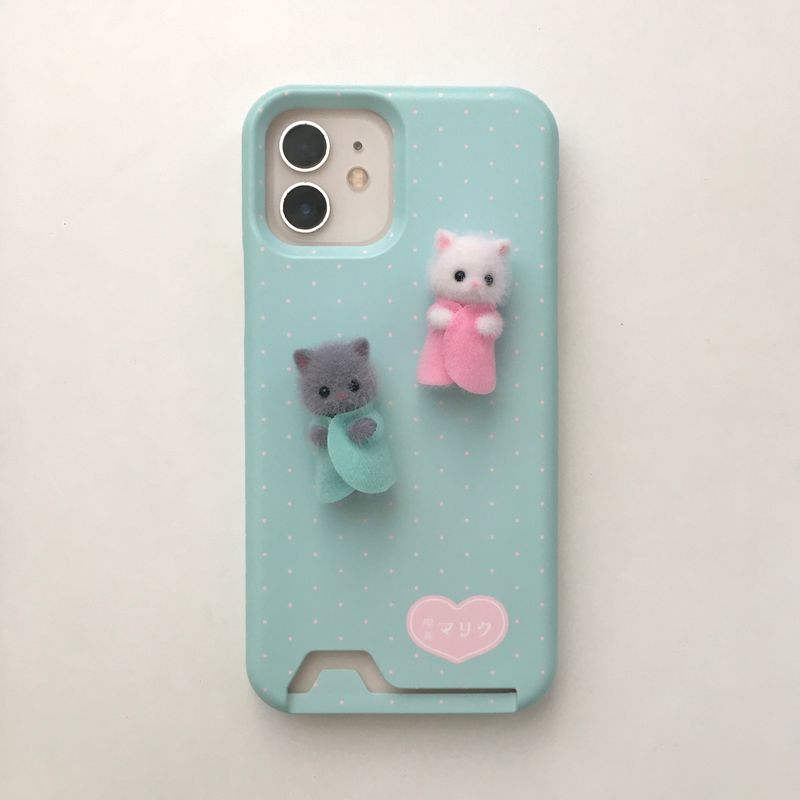 KISSA MLQ Card Poket Case - GREEN