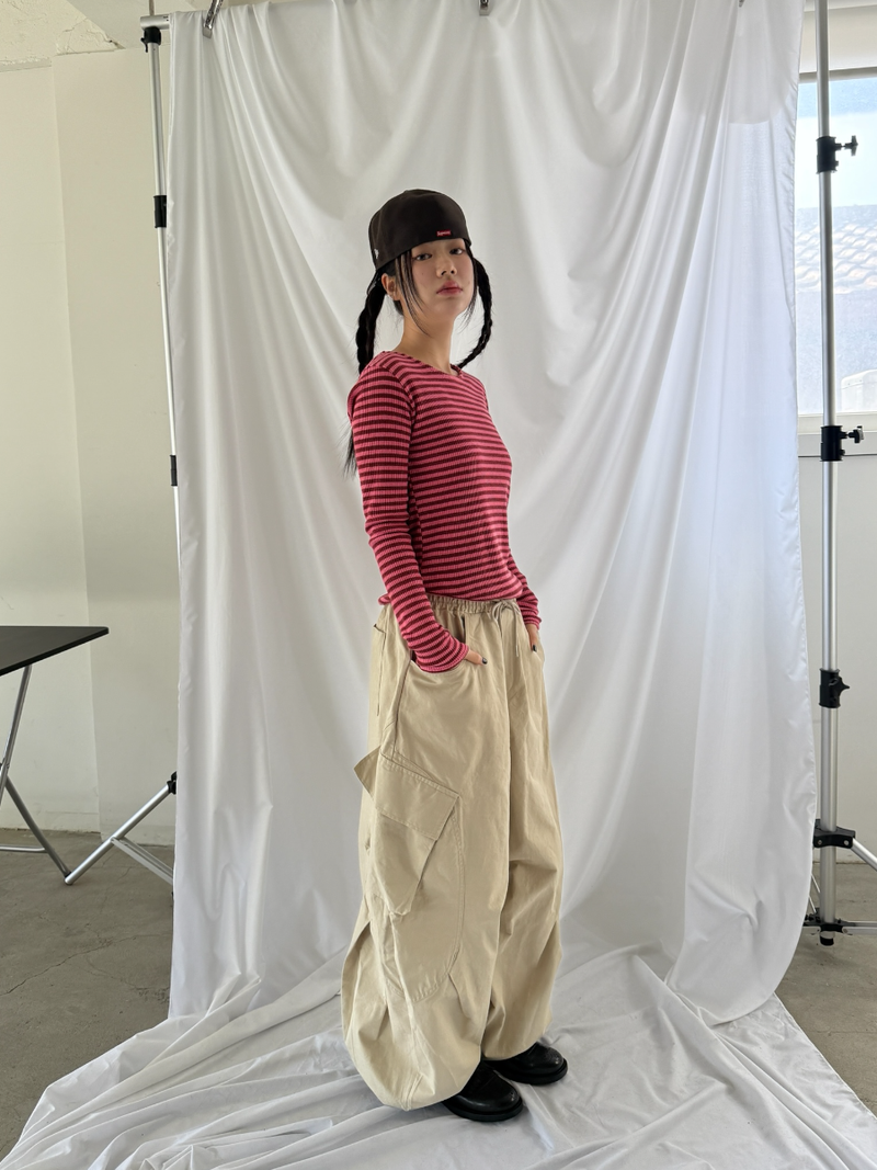 balloon cargo banding pants