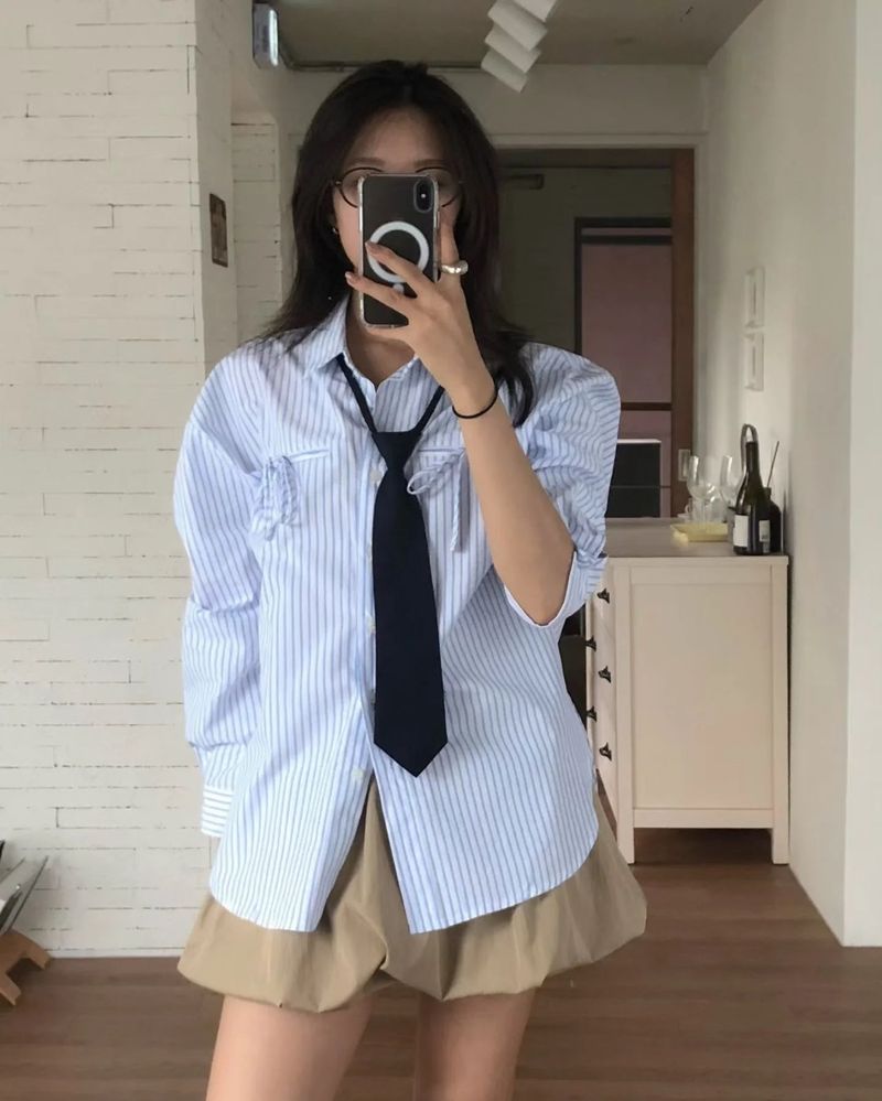 Glam Shirt Stripes - 3 colours