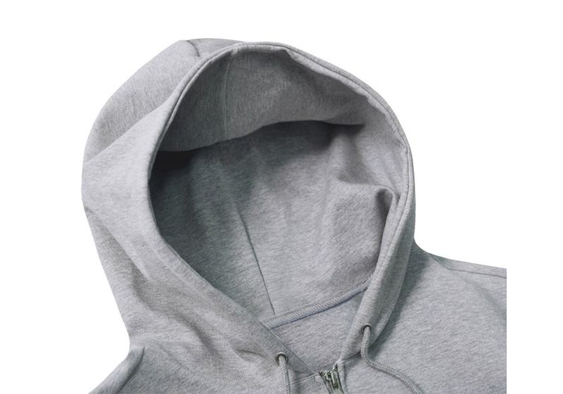 Two way hood zip up