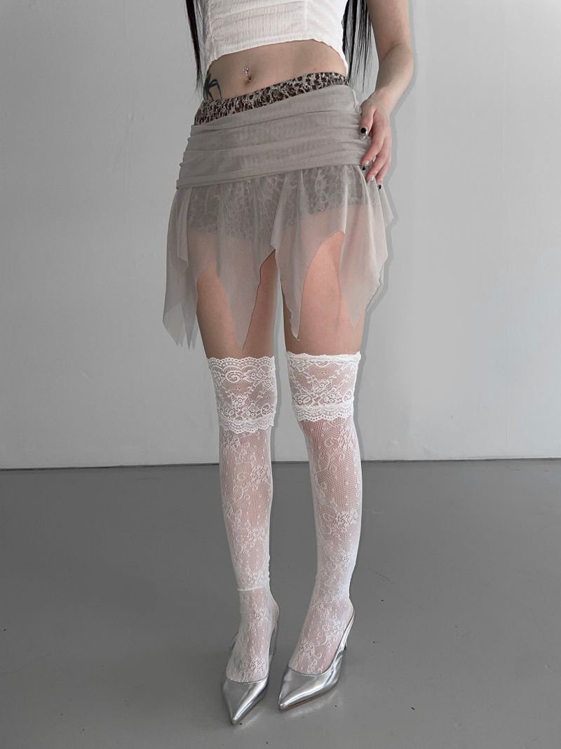 flip mesh layered sk(3 color)