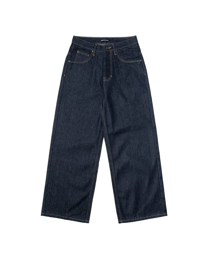DirtyCoins（ダーティーコインズ）の「DC x The Rolling Stones Logo Embroidery Raw Denim Pant（Pants）」