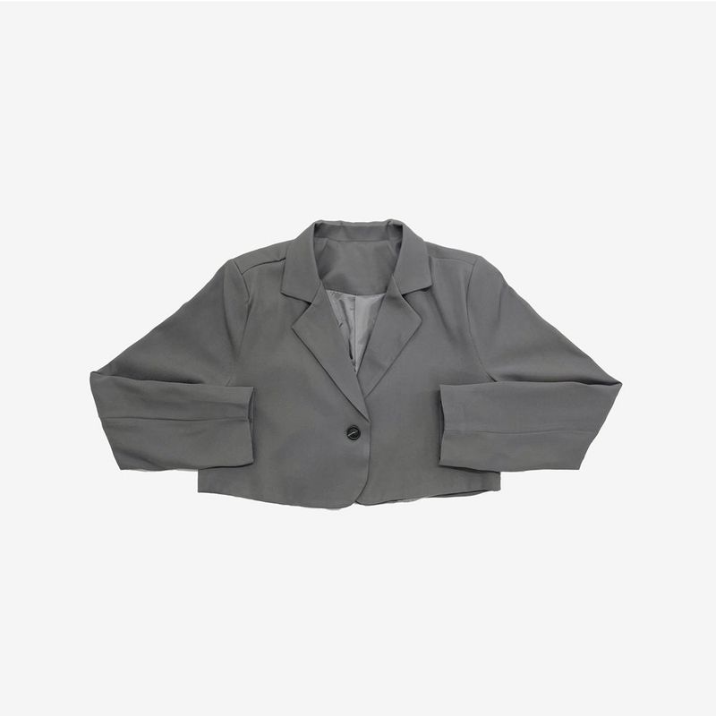 sheave single cropped jacket