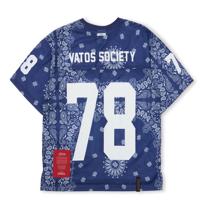 Mesh Oversized T-shirts Paisley