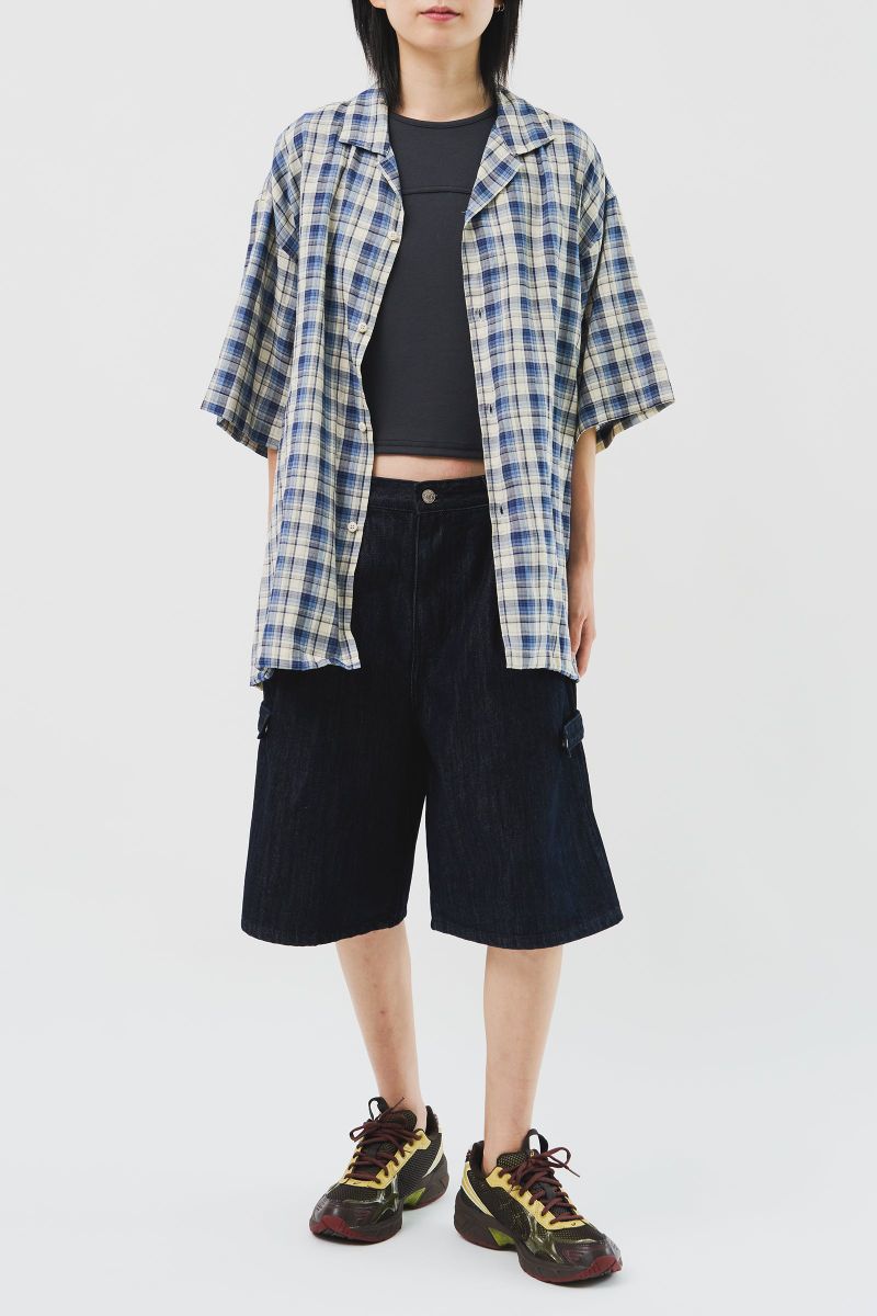 Date Non Fade Bermuda Denim (2color)