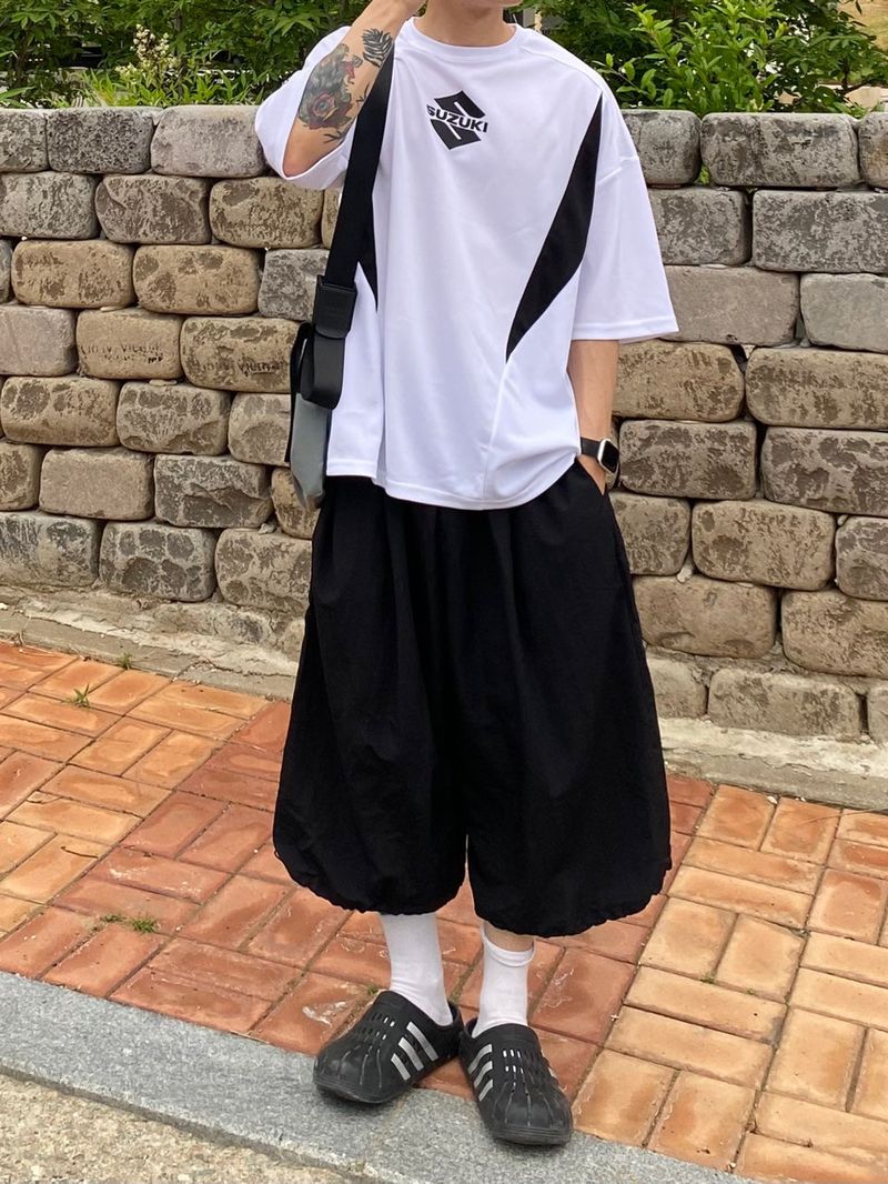 Stopper Nylon Bermuda Pants 5C