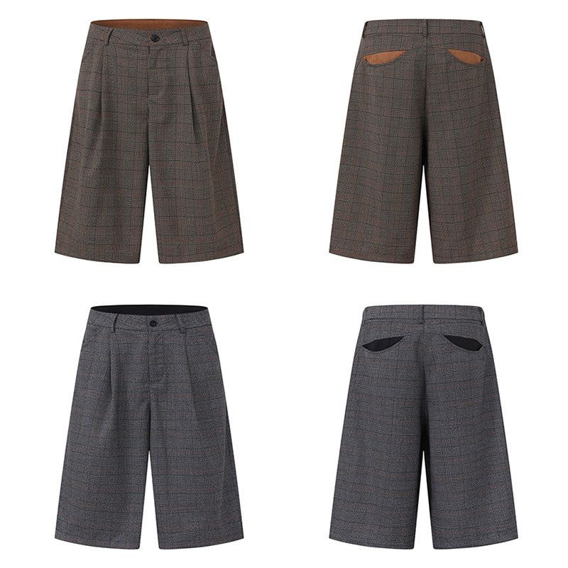 Hector Check Wide Culottes