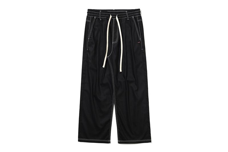 WIDE COTTON PANTS_BLACK