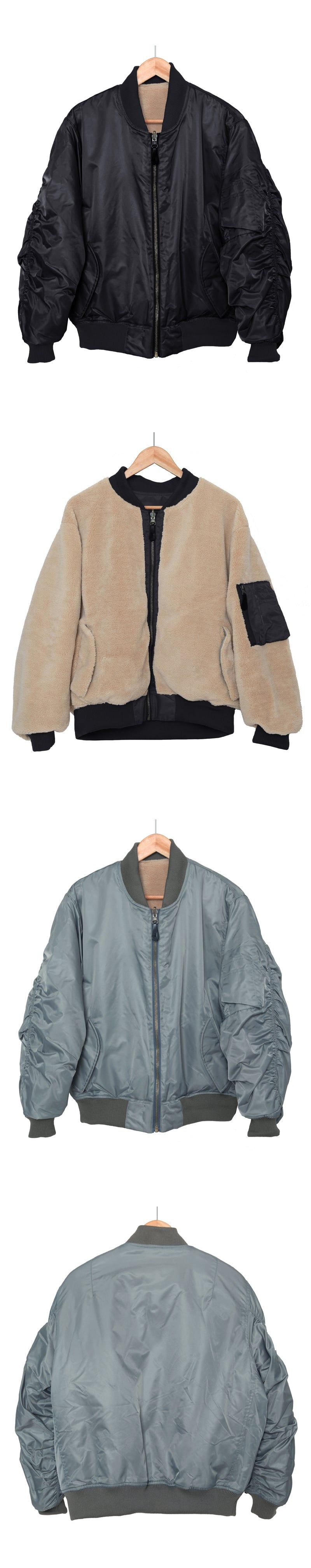 Reversible Wool MA-1