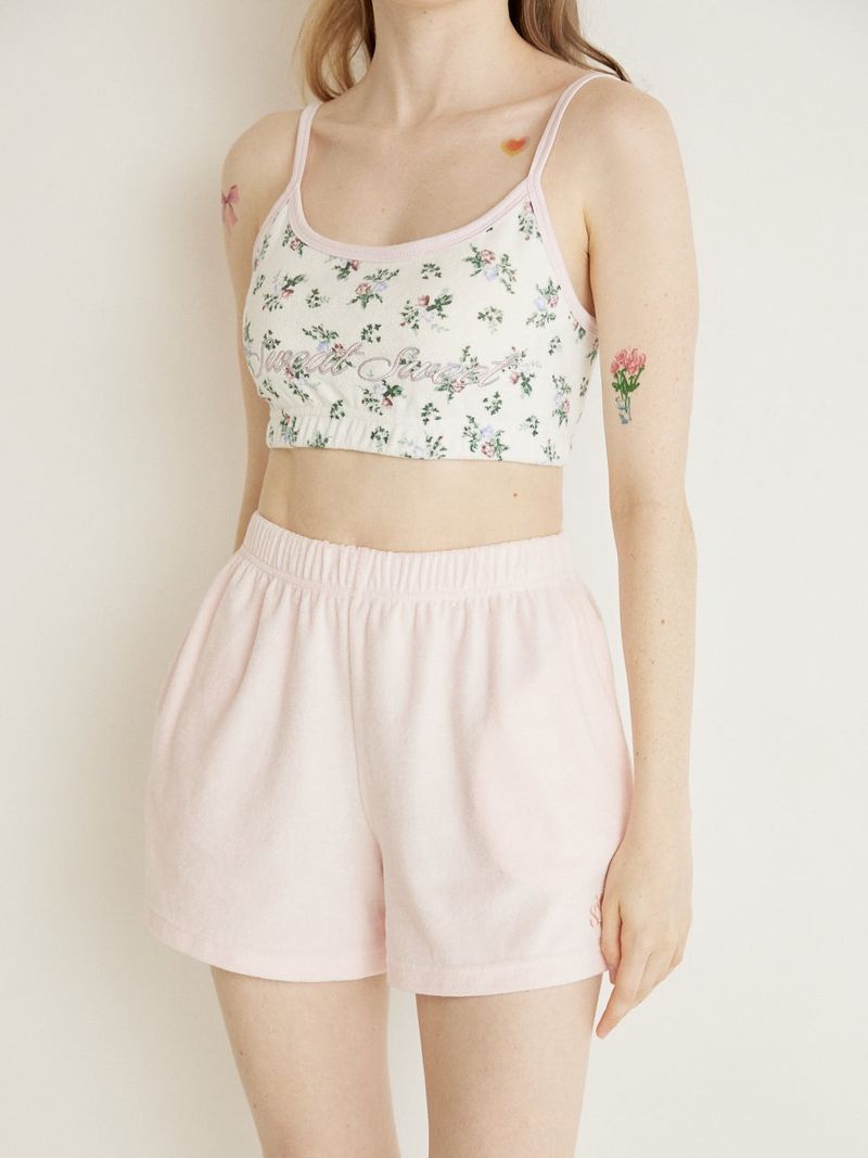ICE CREAM TERRY SWIM SET - PINK