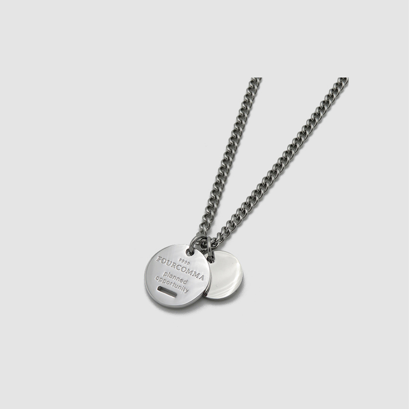TWO CIRCLE NECKLACE
