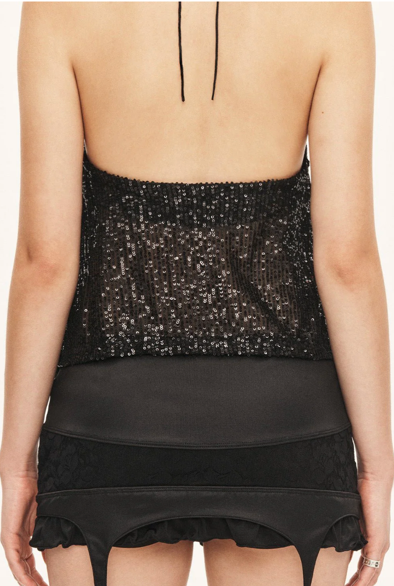 Aurora top - black