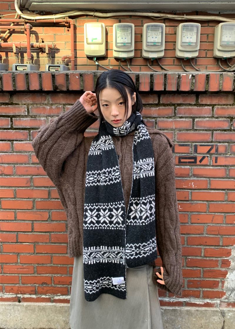 LONG SNOW MUFFLER
