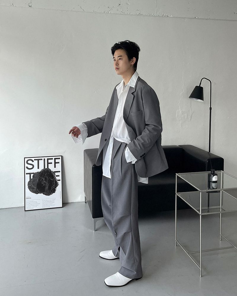 CR Dart Point Wide Slacks (2 colors)