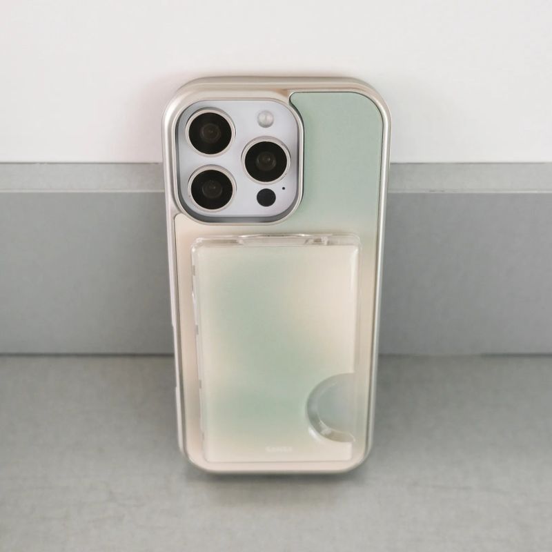 Afternoon Leaf_Silver iPhone Galaxy Case(MagSafe)