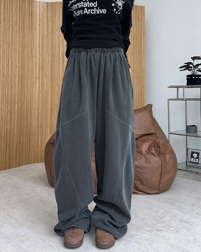 SATIIIZ（サティーズ）の「Mars Pigment Cut-out Wide Pants（Pants）」