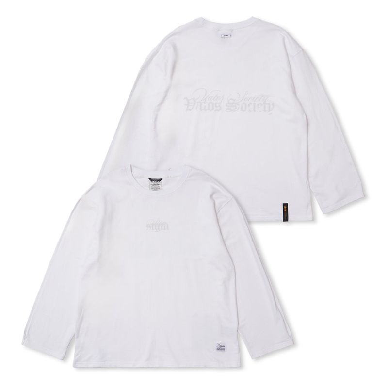 ML LONG SLEEVES BLACK / WHITE