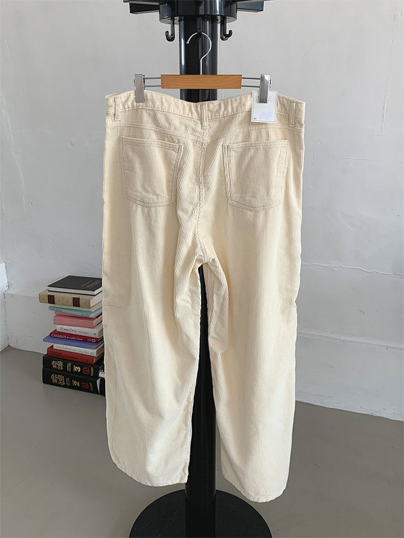 STOPPER WIDE CORDUROY PANTS (3COLOR)